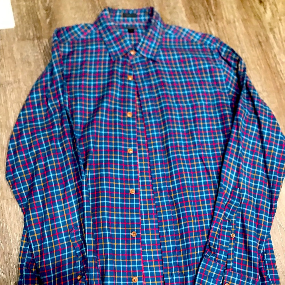 Men’s JCREW plaid flannel shirt